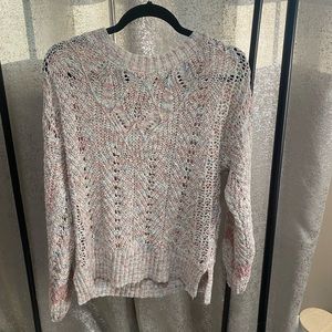 Lauren Conrad Knitted Top With Ribbon